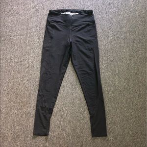 victoria sport mesh panel leggings with pockets